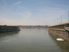 the view from between pier 88 & 90